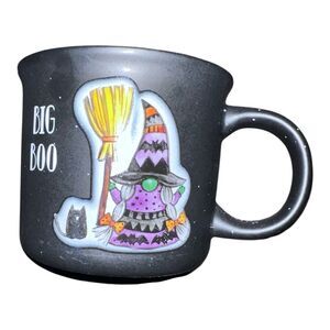 Cobwebs & Cauldrons Big Boo Halloween Ceramic Mug 24 Oz